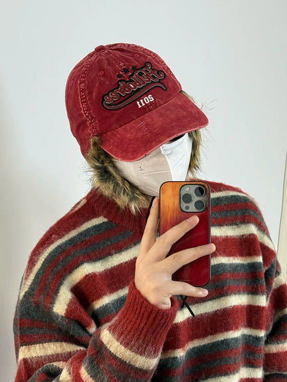 Retro Furry Earflap Hat