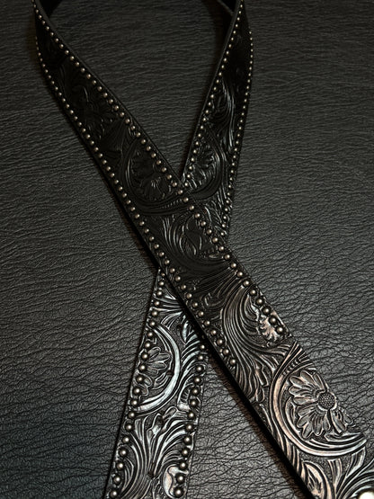 Vintage Dark Rivet Belt