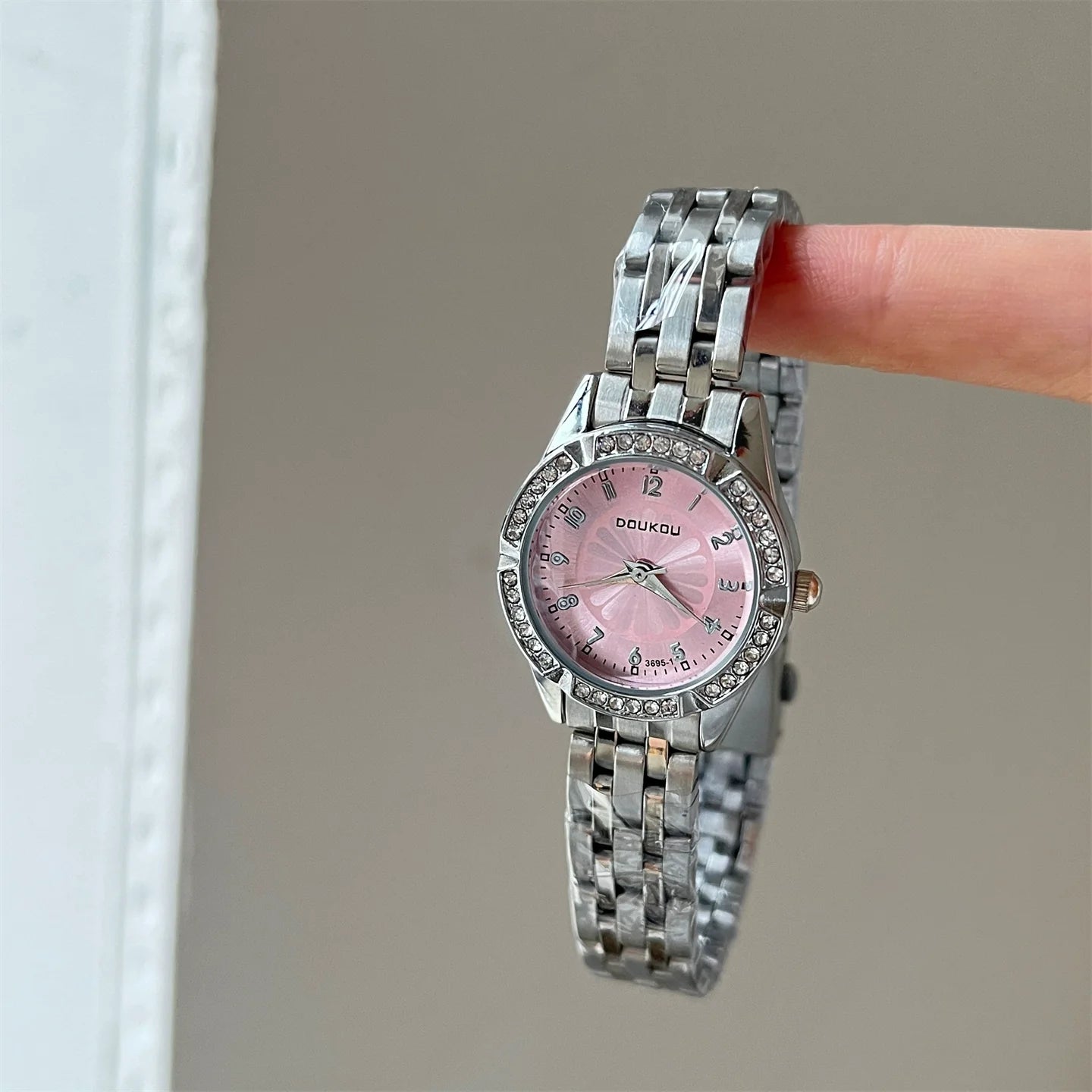 Glacier Blue Daisy Watch