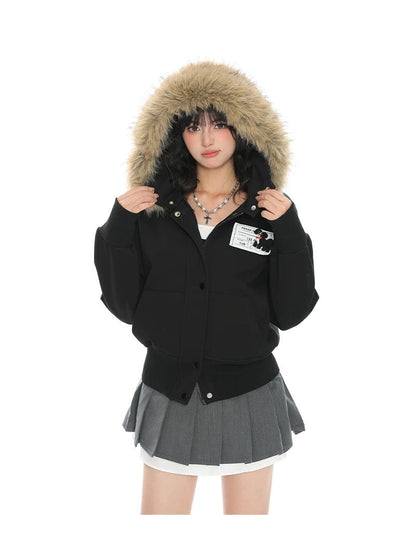 Poodle Punk Fur Hoodie