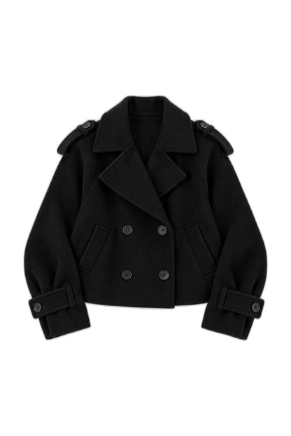 Shoulder Tab Coat