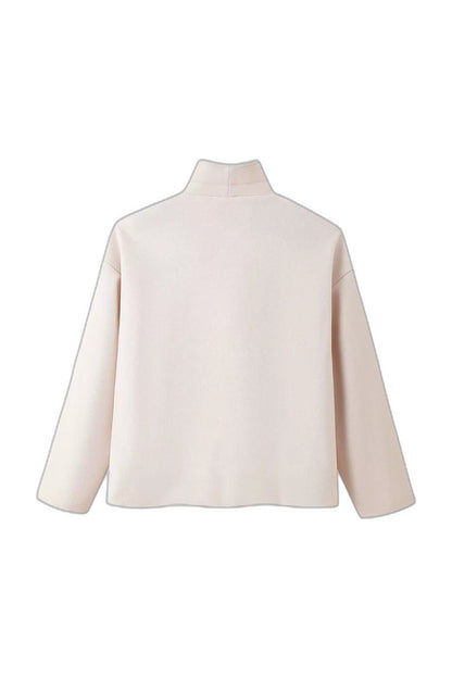 Flared Double Button Coat