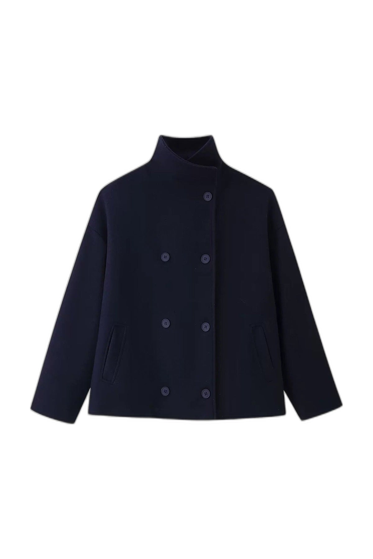 Flared Double Button Coat