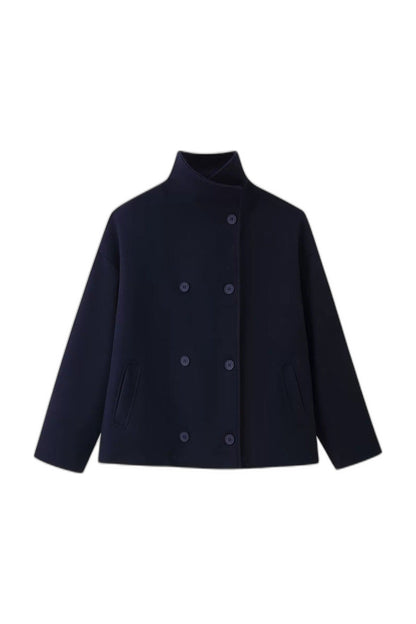 Flared Double Button Coat
