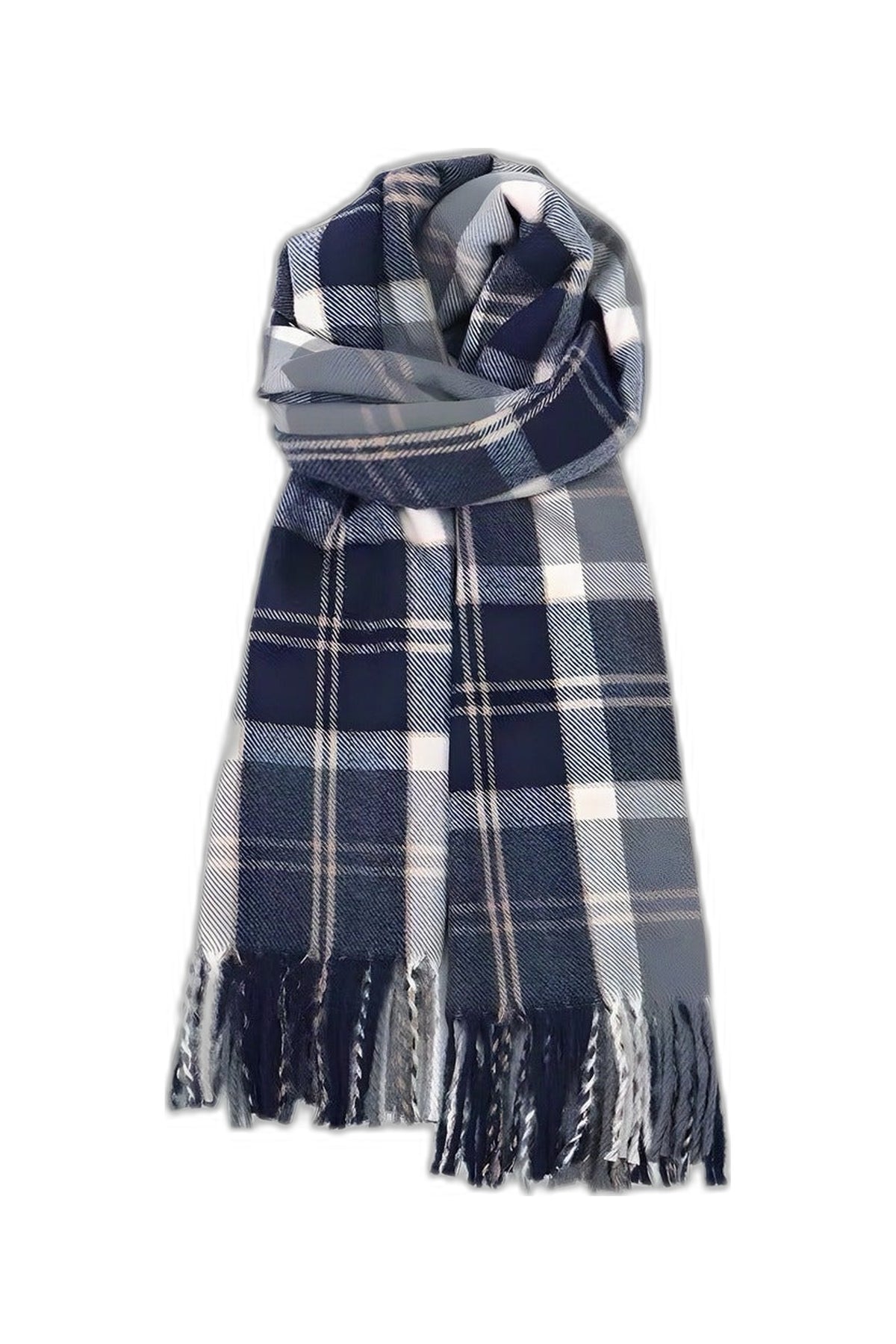 Speckled Check Scarf