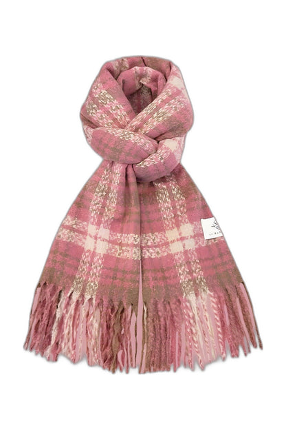 Speckled Check Scarf