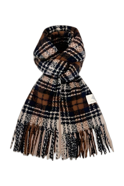 Speckled Check Scarf