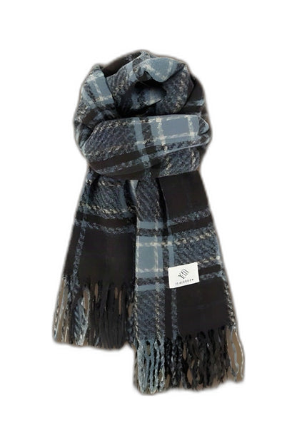 Speckled Check Scarf