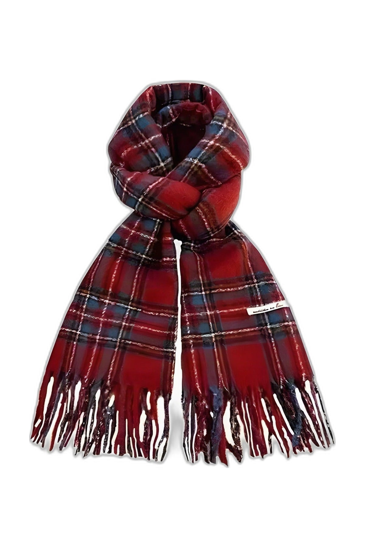 Speckled Check Scarf