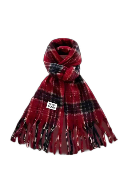 Speckled Check Scarf
