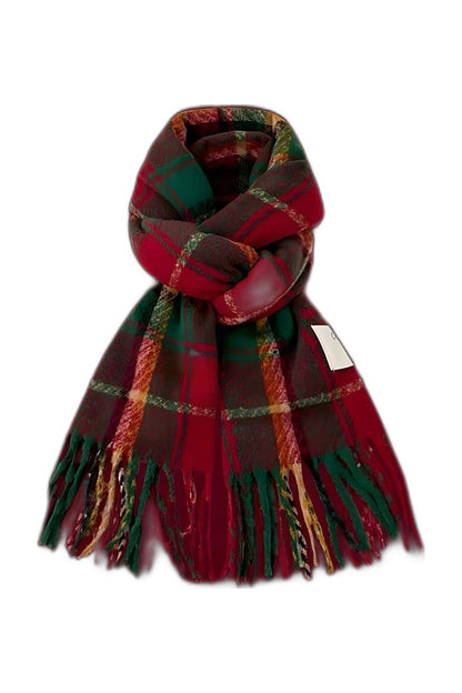 Speckled Check Scarf