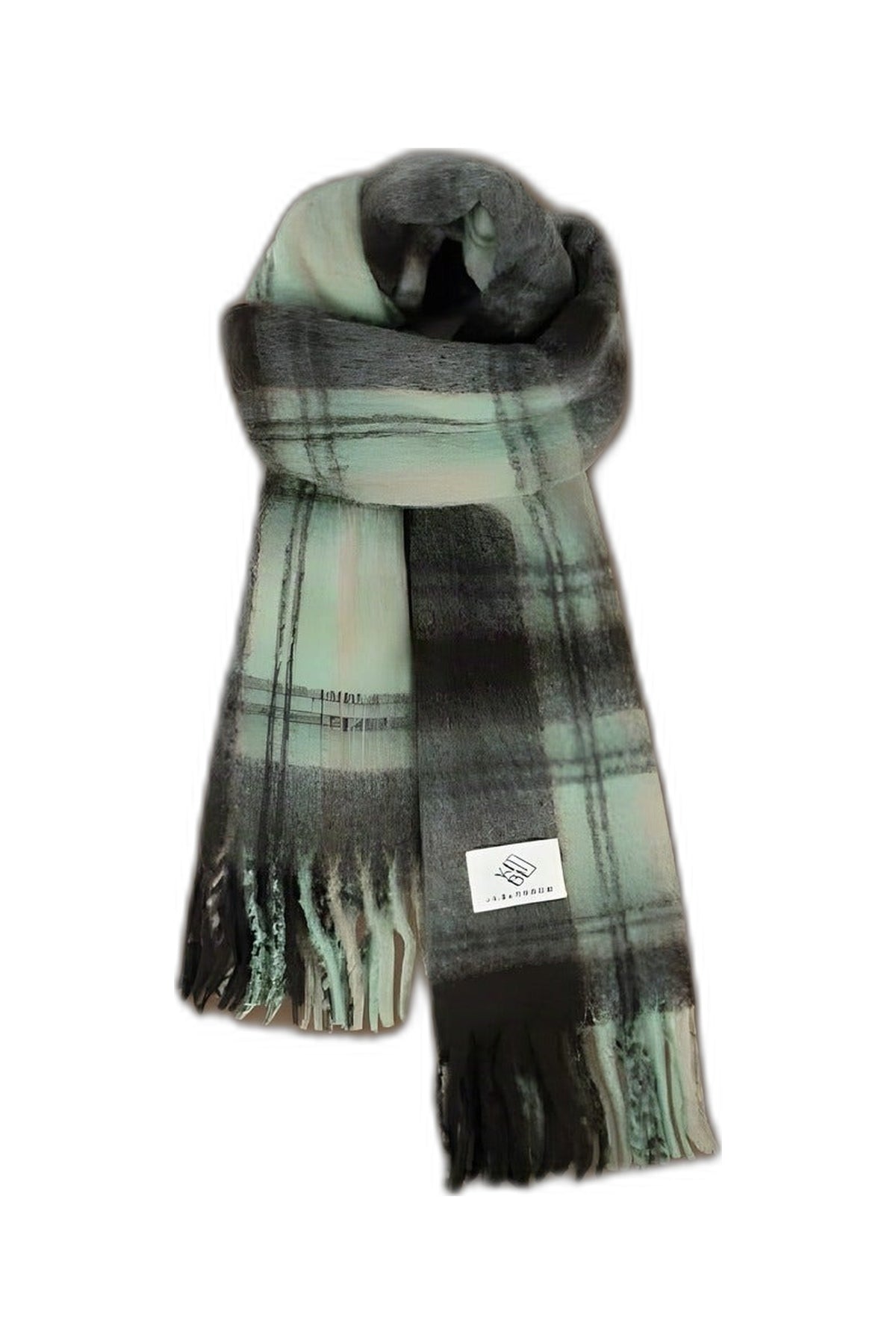 Speckled Check Scarf