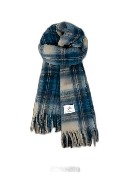 Speckled Check Scarf