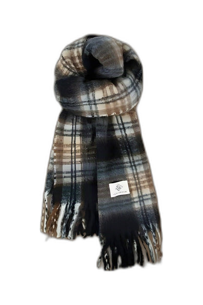 Speckled Check Scarf