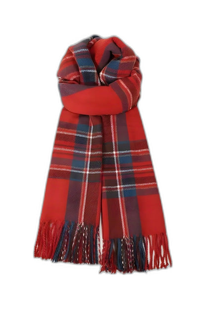 Speckled Check Scarf